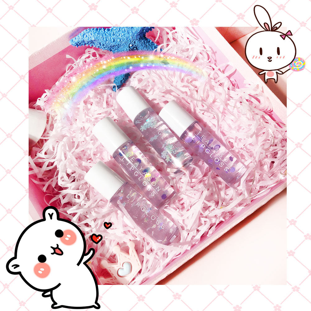 Beads Transparent Pearlescent White Base Lip Gloss