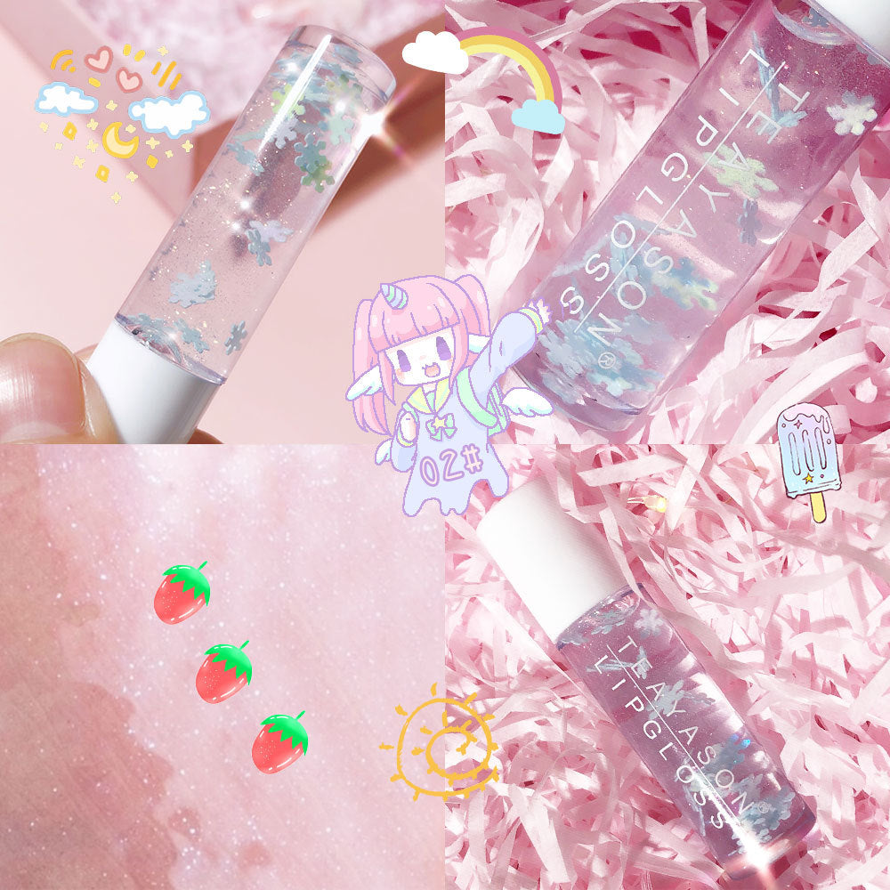Beads Transparent Pearlescent White Base Lip Gloss