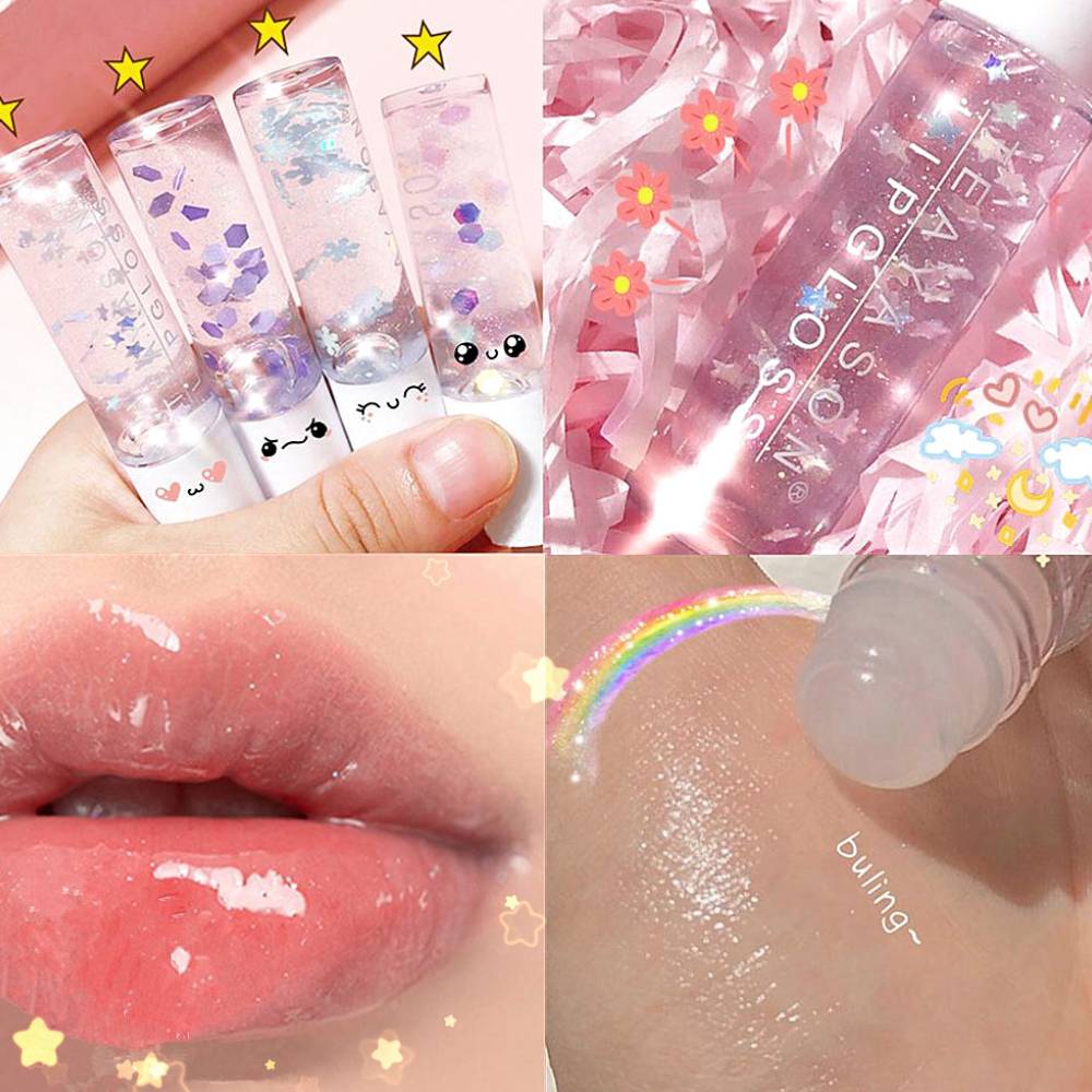 Beads Transparent Pearlescent White Base Lip Gloss