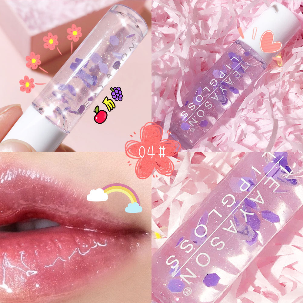 Beads Transparent Pearlescent White Base Lip Gloss