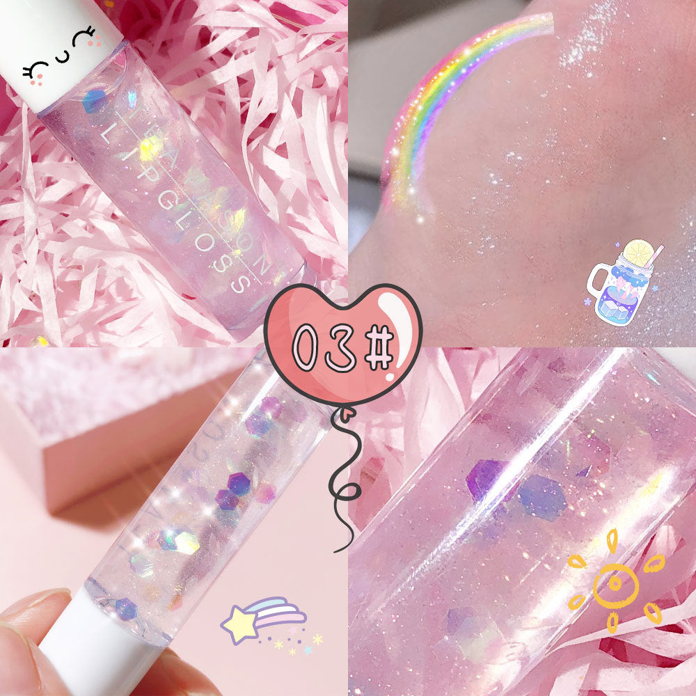 Beads Transparent Pearlescent White Base Lip Gloss